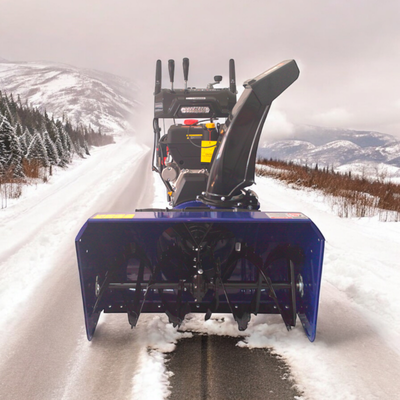 34” Automatic Gas-Powered Snow Blower – Ready for Winter!, View more