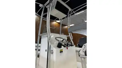 merc pre rigg trim tabs bow cushion set t-top with radio box spreader lights rear jump seat washdown...