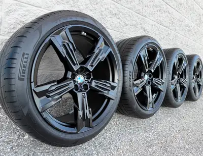 Pirelli PZero PZ4 *BMW Star Rated* Summer Tires and original 21 inch BMW X3 M50 "Style 1037M" stagge...
