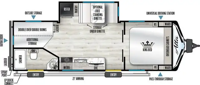 2025 East To West 2475BH in Travel Trailers & Campers in Winnipeg - Image 7