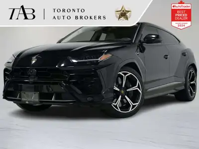 This 2020 Lamborghini Urus is a local Ontario vehicle with a clean Carfax report. Featuring a panora...
