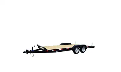 2026 Canada Trailer CE7x18-7K Tandem Axle car/ equipment hauler GVWR 7560 with a payload of 6000lbs...