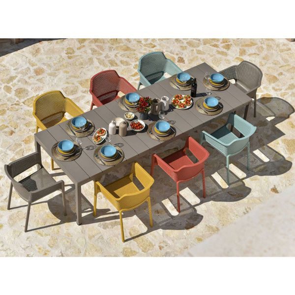Rio 8-10 Seater Extendable Dining Commercial Grade Patio Table in Patio & Garden Furniture in Oshawa / Durham Region