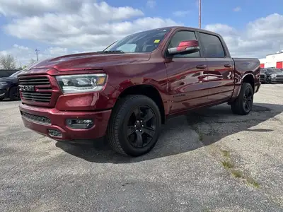 Clean Car Fax--Ram 1500--Sport--Crew Cab--4x4--5.7L--V8--Hemi--Bucket Seats--Heated Seats--Heated St...