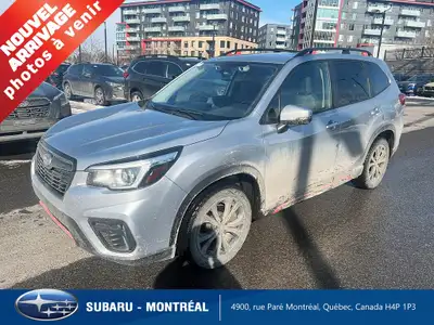 Cette Subaru Forester Sport Eyesight est un retour de location ayant eu un seul propriétaire avec ba...