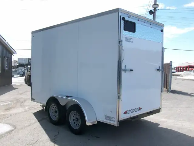 2025 Weberlane CARGO 6' X 12' V-NOSE 2 ESSIEUX RAMPE VTT MOTO TR in Cargo & Utility Trailers in Laval / North Shore - Image 7