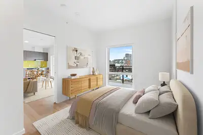 Brand New Pet Friendly 1 Bed and Flex Apartment Rentals at Chroma Off Main in South False Creek TENA...
