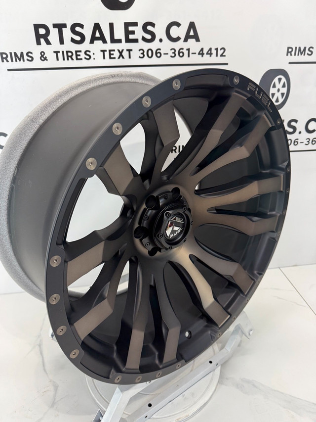 22x10 Fuel Blitz Rims 6x135 Ford F150 in Tires & Rims in Saskatoon - Image 4