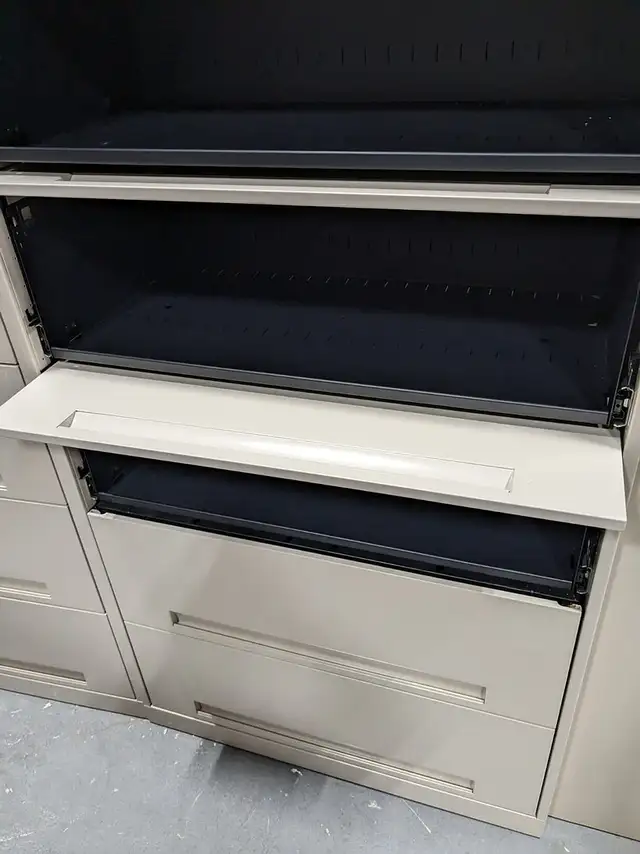Steelcase 5 Drawer & Teknion 3 Drawer Filing Cabinet-Call us!62864744916481122