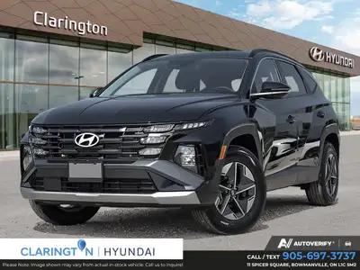 The 2025 Hyundai Tucson Preferred in stunning black with AWD offers a seamless drive with its powerf...