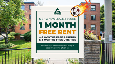 Building Features Get 1 Month Free Rent + 6 Months of Free Parking!* OPEN HOUSE: FRIDAY, JULY 10 & 2...