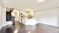 GORGEOUS 3+DEN FREEHOLD TOWNHOUSE WITH GARAGE AND BACKYARD