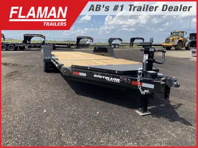 2026 SOUTHLAND LBAT7- 20' TILT DECK TRAILER (2) 7000lb Lippert Spring Axles Tires: ST235/80R16 Spare...