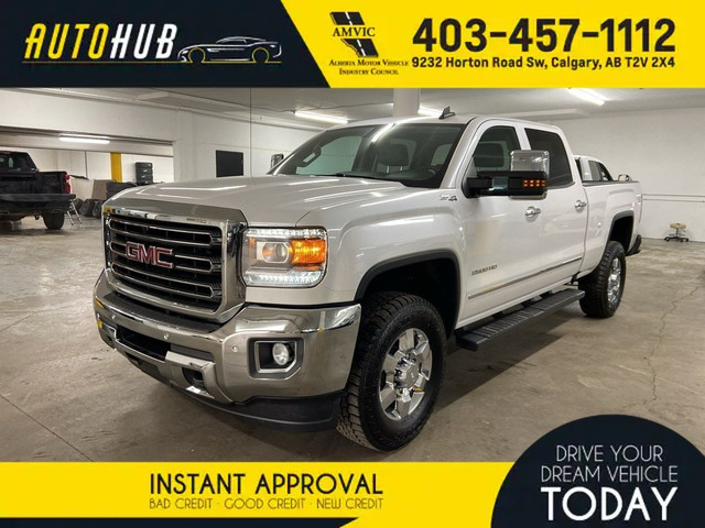 2018 GMC SIERRA 2500HD SLT LEATHER NAV 6L V8 in Cars & Trucks in Calgary