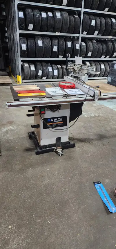 Delta Wood Working Machinery, Table Saw, Jointer, Band Saw +MORE, View more