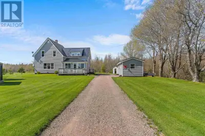 Welcome to this stunning, renovated home that perfectly blends modern comfort with country charm. Fr...