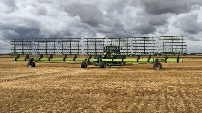 Schulte SHX-784 84' Variable Tine Harrows Professional producers require harrows capable of managing...