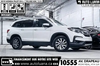 Auto Luana 2019 HONDA Pilot PRENEZ UN RENDEZ-VOUS / BOOK AN APPOINTMENT (514) 327-5553 192000 KM CER...