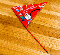 2010 Olympic Torch Relay 2-Sided Coke Flag