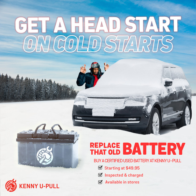 Car batteries with 2 years warranty starting at only $49.95! in Other Parts & Accessories in Gatineau - Image 2