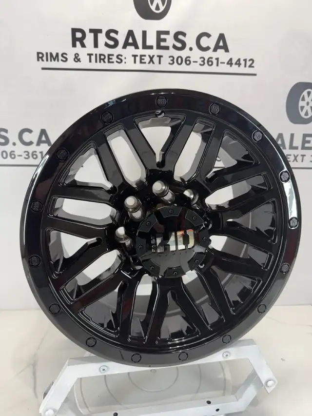 17 inch Fast HD rims 8x165 Dodge Ram / Chevy Gmc 2500 3500 in Tires & Rims in Saskatoon - Image 4