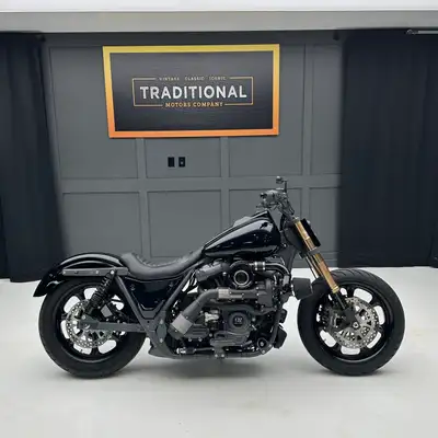 Check out this incredible 1987 Harley Davidson FXR Turbo! Now this bike is impressive. Everything is...