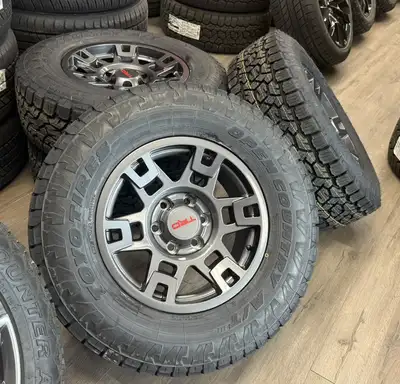 SKU#: R213GM-355480 19962026 Toyota 4Runner / Tacoma 17 TRD Style Rims & Toyo Open Country A/T III T...