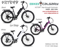 Victory V-Shaped Low Step 500W Classic Commuter Calgary Alberta Preview