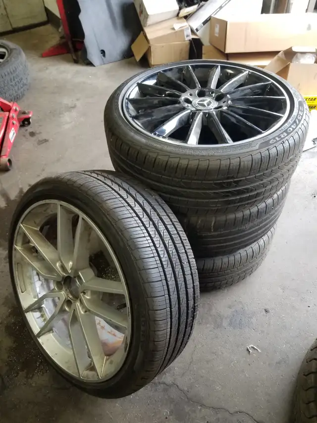 Winter tire set for Tesla model 3, Mercedes, Honda, Audi in Tires & Rims in City of Toronto - Image 8