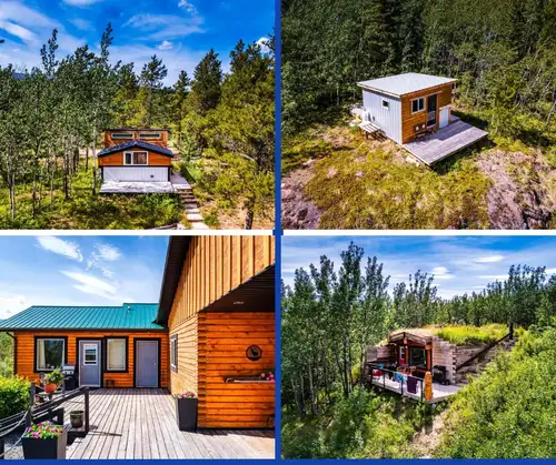 4 Rental Cabins + 2,646 Sq Ft Home – Income & Lifestyle in One! THE BEST OF THE YUKON LIFESTYLE! Wel...