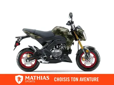 Concessionnaire des véhicules neufs et d'occasion. Sportive KAWASAKI Z125 Pro 2025 Compacte et amusa...
