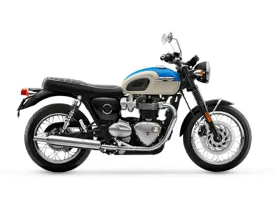2026 Triumph Bonneville T120 Aegean blueTimeless appeal Features may include: Unmistakable Triumph B...