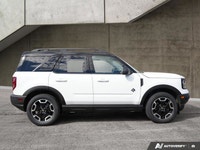 2023 Ford Bronco Sport Outer Banks! One owner, No accidents. White exterior over a Brown/Black inter... (image 5)