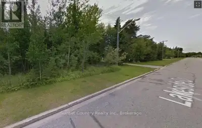 One of the last fully serviced oversized treed lots in the south end of the city on a local traffic...