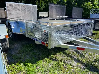 Black's Corners Motorsport The Bearco 6x14 aluminum utility trailers are a popular choice in Canada...