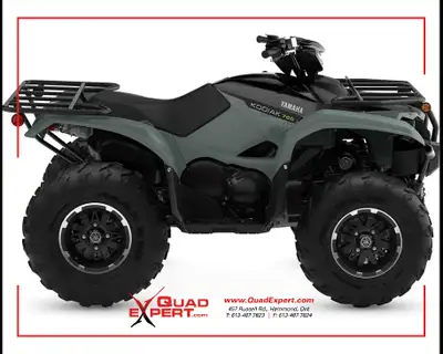 2026 Yamaha Kodiak 700 Electric Power Steering XT-R ANY TASK, ANY TIME. With aluminum wheels to comp...