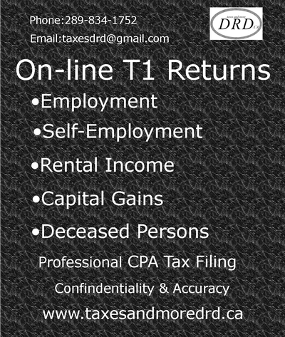 Preparing Personal Tax Returns and Managing CRA Relations, View more