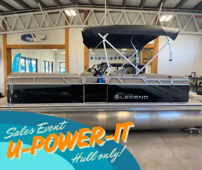 2023 Legend Q-Series LE 19 Cruise Pontoon THE U-POWER-IT EVENT! Brand new non-current savings. Boat...