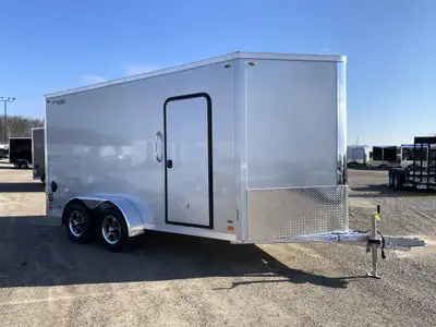 Legend Aluminum Flat Top V-Nose Trailer is $14,620.00 or $292.36/month! Ord: 74948 - Ser: 5WMBE172XT...