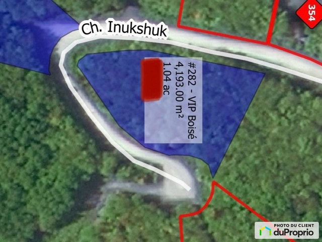 $130,000 - Residential Lot for sale in St-Remi-D'Amherst — photo 1