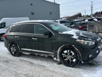2013 INFINITI JX35 AWD 7 PASSENGER NAVI REAR DVD HEADREST MONITORS CERTIFICATION INCLUDED !!!!! 3 MO... (image 1)