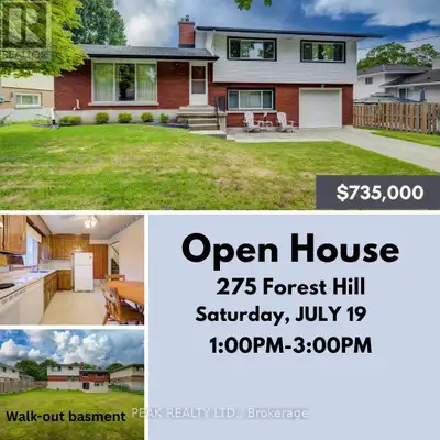 275 Forest Hill Drive $735,000 4 Beds | 2 Baths | Spacious Side-Split , A charming sidesplit, 2,000...
