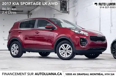 Auto Luana 2017 KIA Sportage PRENEZ UN RENDEZ-VOUS / BOOK AN APPOINTMENT (514) 327-5553 86000 KM CER...