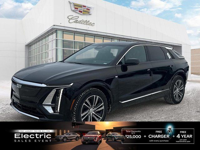 2025 Cadillac LYRIQ Luxury EV AWD | Heated Seats And Steering in Cars & Trucks in Winnipeg