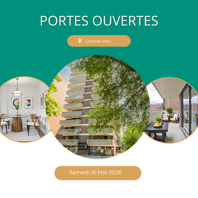 Portes ouvertes Samedi 16 mai de 10h à 14h Plus de choix, plus de confort, à portée de main ! Découv...