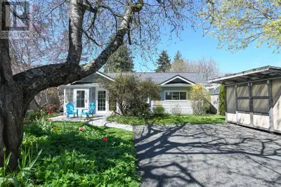 Move-in ready and full of charm, this beautifully updated half duplex is tucked off a quiet laneway,...