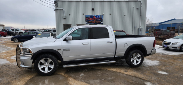 2013 RAM 1500 SPORT,4X4,LEATHER,ALLOYS,LOADED in Cars & Trucks in Winnipeg - Image 2