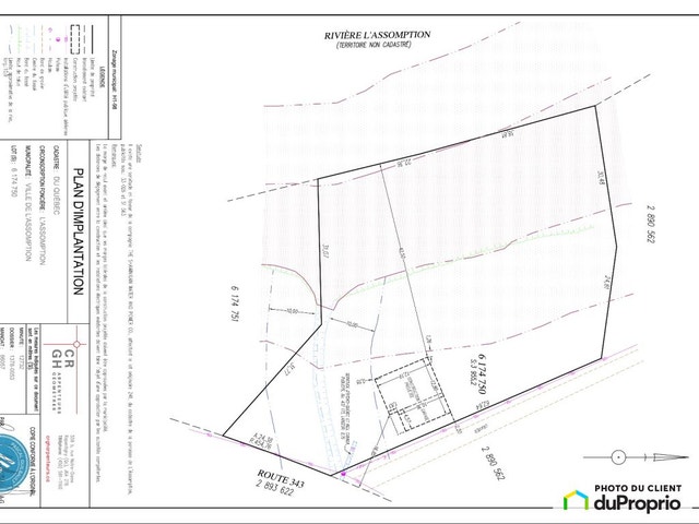 $275,000 - Residential Lot for sale in L'Assomption — photo 1