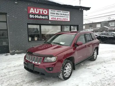 JEEP COMPASS NORTH 2014 - ROBUSTE, CONFORTABLE ET PRÊT POUR TOUTES SAISONS!Financement maison 100 %...