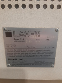 2530 Trumpf laser